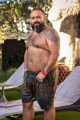 Board shorts logo-faded