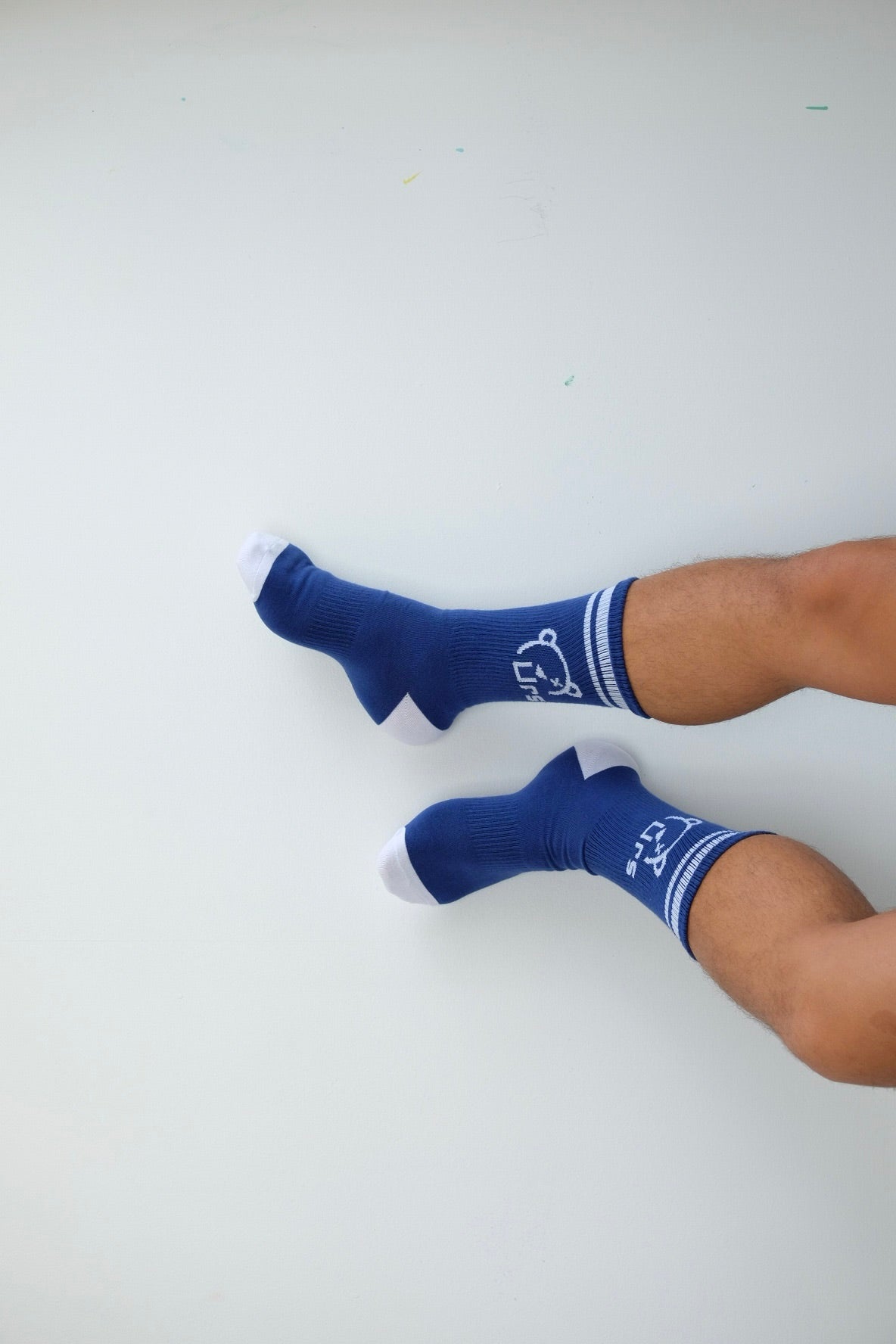 Urs Sock Royal blue and White