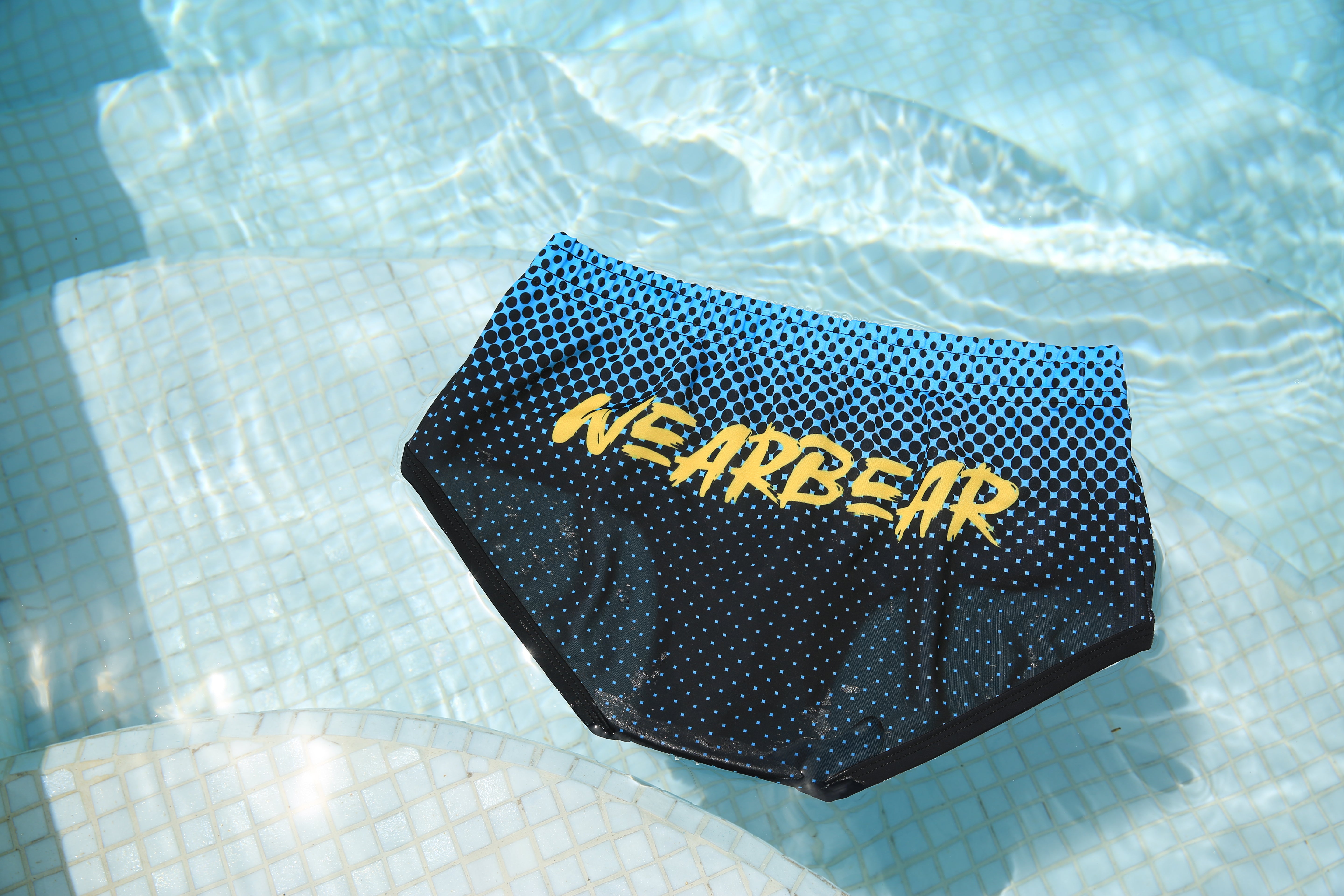 Miami Splash Black and Teal