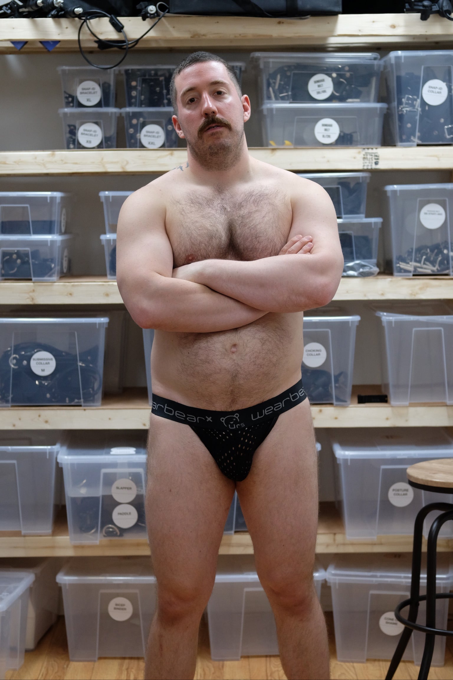 Jock Strap Black Mesh