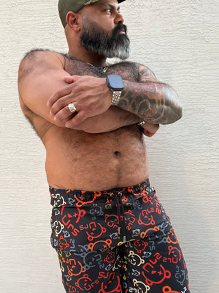 Board Shorts: Urs MultiPrint Bear