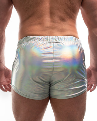 Shorts: Flare Iridescent