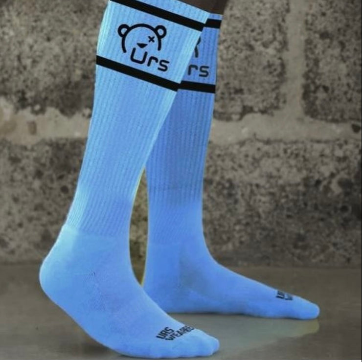 Socks - Light Blue w/Black