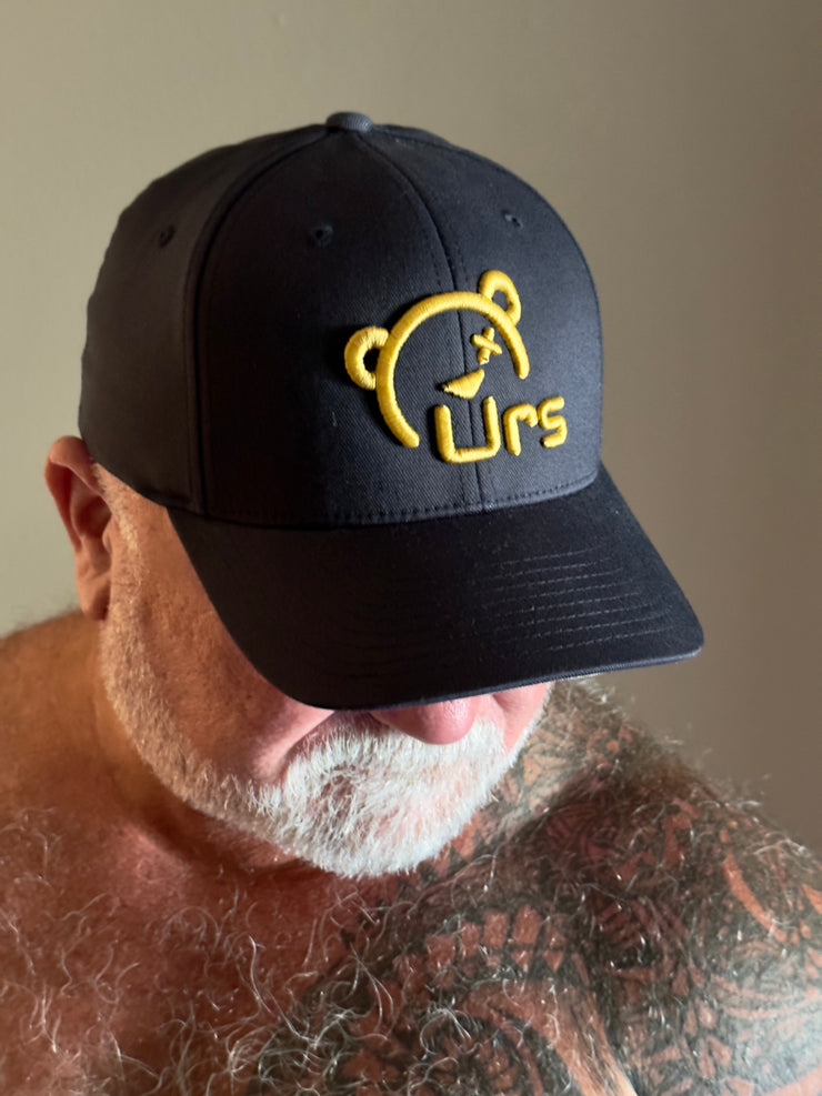 URS Cap - Dark Navy - 3D Gold