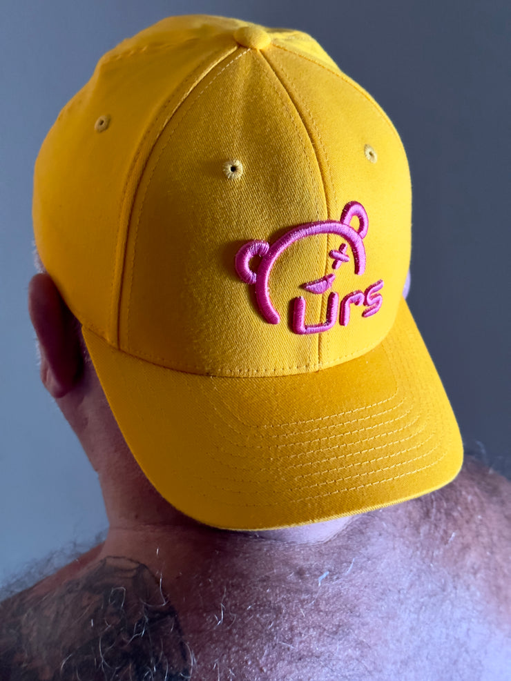 URS Cap - Yellow - 3D Pink